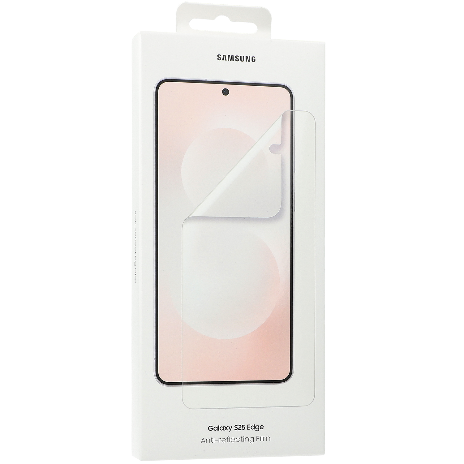 Folia ochronna antyrefleksyjna na ekran Samsung Anti-Reflecting Film Screen Protector do Galaxy S25 Edge, przezroczysta, 2 sztuki. 